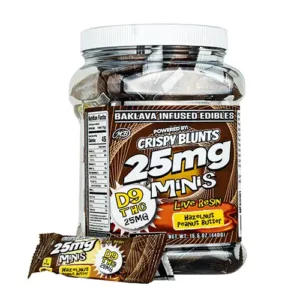 Delta 9 Crispy Blunts Minis – 25MGs